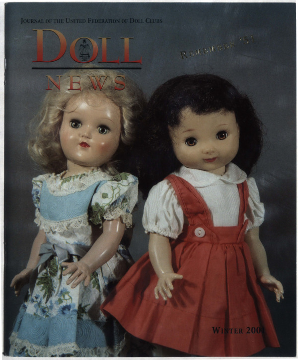 DOLL NEWS Magazine Winter 2001 Cover