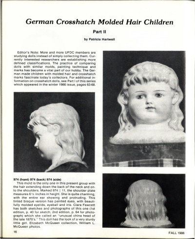 Fall 1986 Featured Article