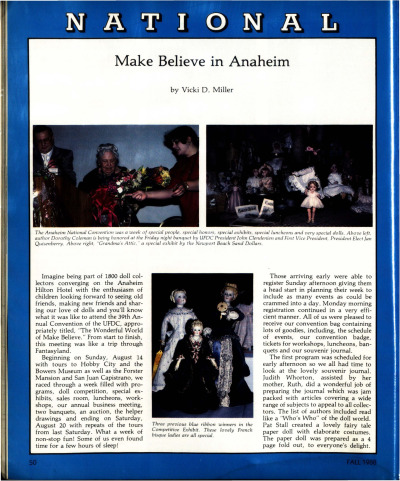 Fall 1988 Featured Article