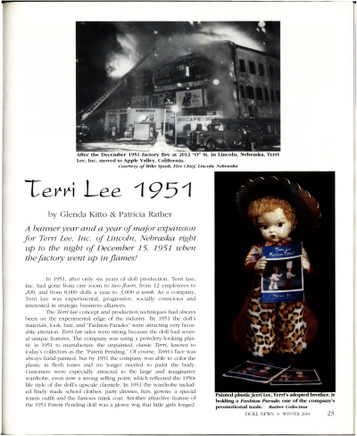 Winter 2001 Featured Article